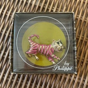 Vintage Tiger brooch by Philippe